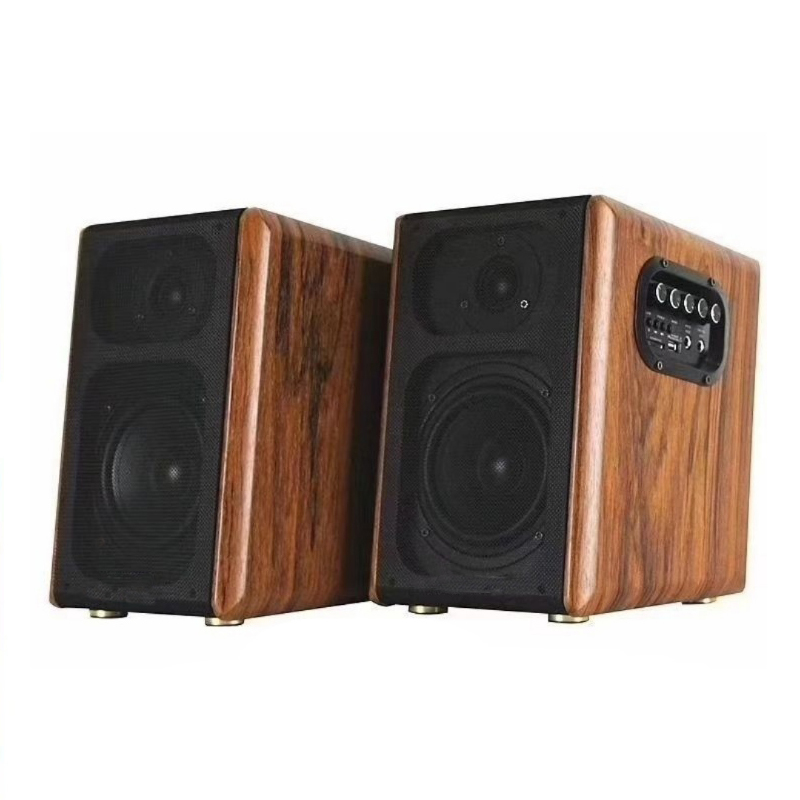 2.1 Wireless Bookshelf Speaker with 4" Medium Bass and 2" Silk Film High Pitch