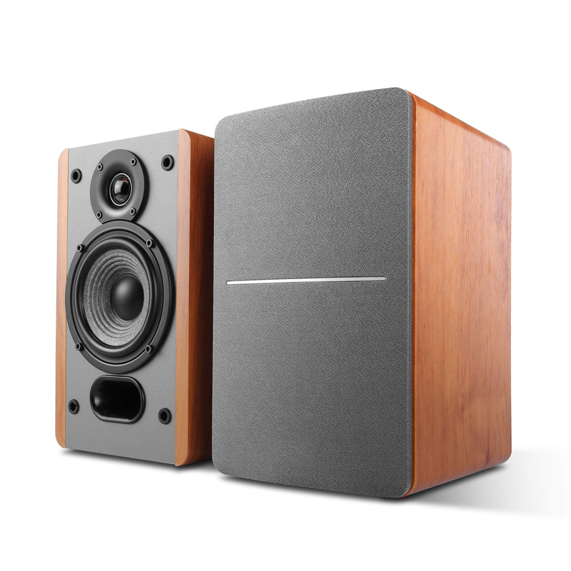 Optical Input Connectivity Vofull 2.0 Portable Home Theatre System Audio Bookshelf Speaker for Computer Phone Bookshelf